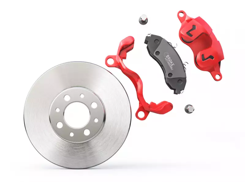 Parts of a Brake Caliper