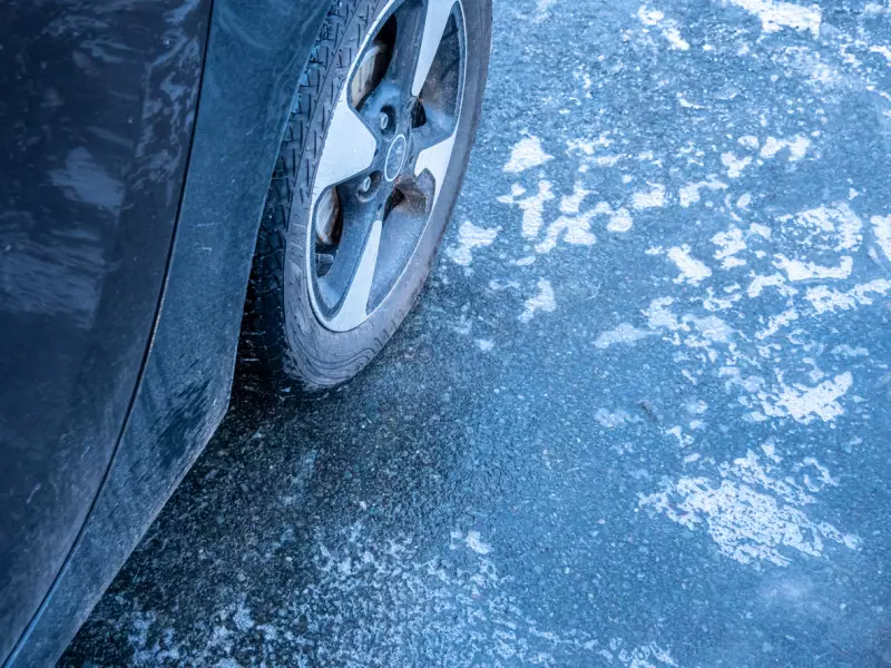 How to Handle Driving Over Black Ice