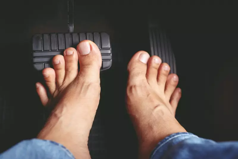 Why People Might Be Driving Barefoot