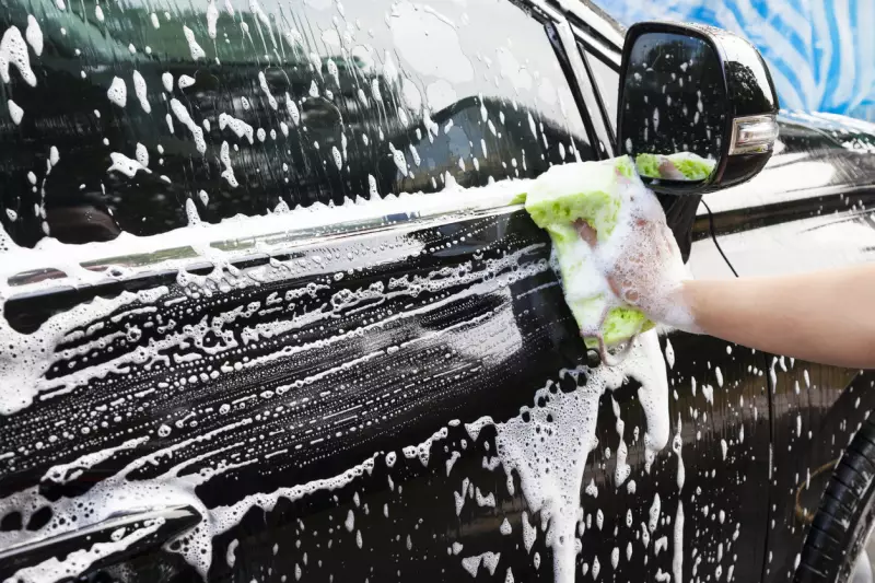 Clean Sponges for a Car