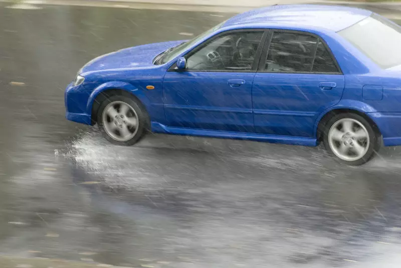 what to do when hydroplaning