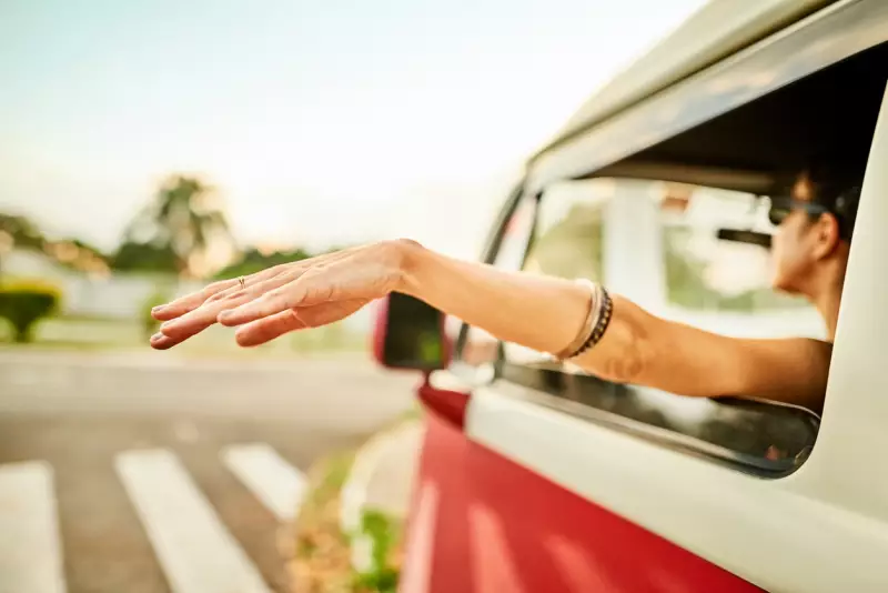 Hand Signals for Driving a Car or Truck