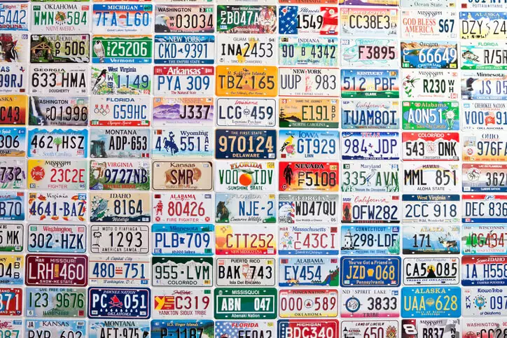 State Laws Regarding License Plates